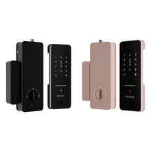 sentra-door-lock-onyx-black-sentry-ultra-privacy-gate-lock-copper-rose main