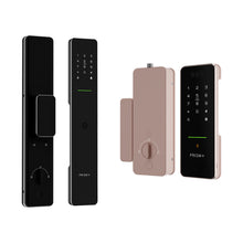 spectre-door-lock-onyx-black-sentry-ultra-privacy-gate-lock-copper-rose main