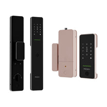 spectre-door-lock-onyx-black-sentry-gate-lock-copper-rose main