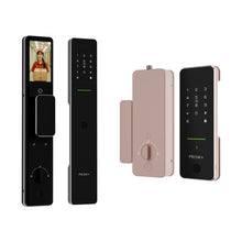 spectre-ultra-door-lock-onyx-black-sentry-privacy-gate-lock-copper-rose main